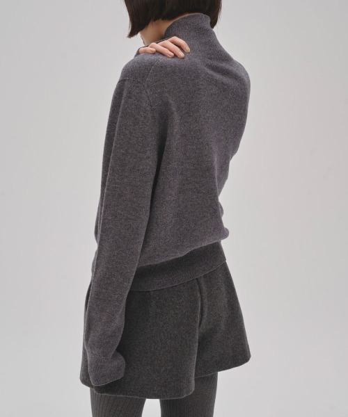 TODAYFUL/トゥデイフル】Wool Cashmere Turtle Knit/ウールカシミア