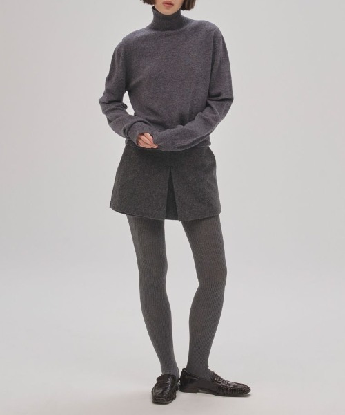TODAYFUL/トゥデイフル】Wool Cashmere Turtle Knit/ウールカシミア