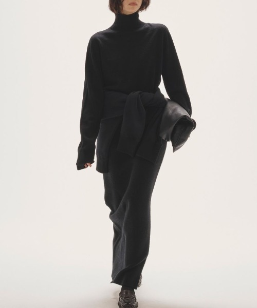 TODAYFUL/トゥデイフル】Wool Cashmere Turtle Knit/ウールカシミア
