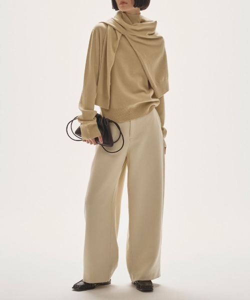 TODAYFUL/トゥデイフル】Wool Cashmere Turtle Knit/ウールカシミア