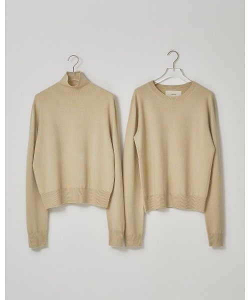 TODAYFUL(トゥデイフル)の「【TODAYFUL/トゥデイフル】Wool Cashmere Turtle Knit/ウールカシミアタートルニット(ニット/セーター・レディース・ブラック/グレー/モカ/サンドベージュ/スカイブルー・FREE)」の6枚目の写真