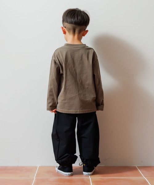 MAKE YOUR DAY(メイクユアデイ)の「たっぽりストレッチナイロンパンツ■80~140cm(その他パンツ・キッズ・カーキ/ベージュ/ブラック・140/120/110/130/100/80/90)」の11枚目の写真