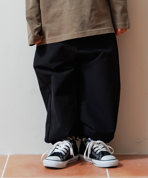 MAKE YOUR DAY(メイクユアデイ)の「たっぽりストレッチナイロンパンツ■80~140cm(その他パンツ・キッズ・カーキ/ベージュ/ブラック・140/120/110/130/100/80/90)」の9枚目の写真