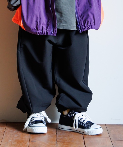 MAKE YOUR DAY(メイクユアデイ)の「たっぽりストレッチナイロンパンツ■80~140cm(その他パンツ・キッズ・カーキ/ベージュ/ブラック・140/120/110/130/100/80/90)」の15枚目の写真