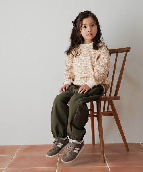 MAKE YOUR DAY(メイクユアデイ)の「たっぽりストレッチナイロンパンツ■80~140cm(その他パンツ・キッズ・カーキ/ベージュ/ブラック・140/120/110/130/100/80/90)」の21枚目の写真