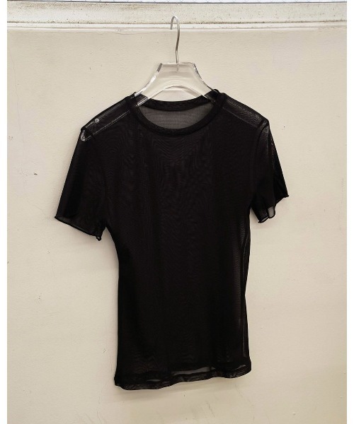 TODAYFUL(トゥデイフル)の「Soft Mesh T-shirts(Tシャツ/カットソー・レディース・キナリ/チョコ/ブラック・FREE)」の13枚目の写真