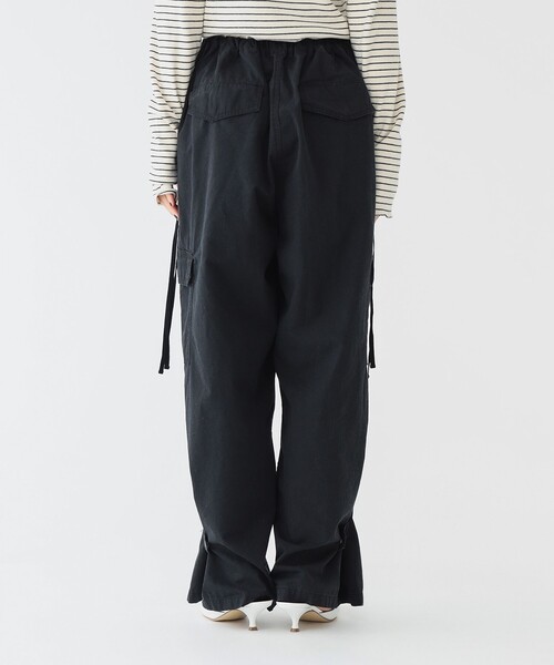 maturely（マチュアリー）の「【1/15再値下げ】maturely / コットン シルク ジッパー カーゴパンツ（カーゴパンツ・レディース・ベージュ/ブラック・1/0）」の11枚目の写真