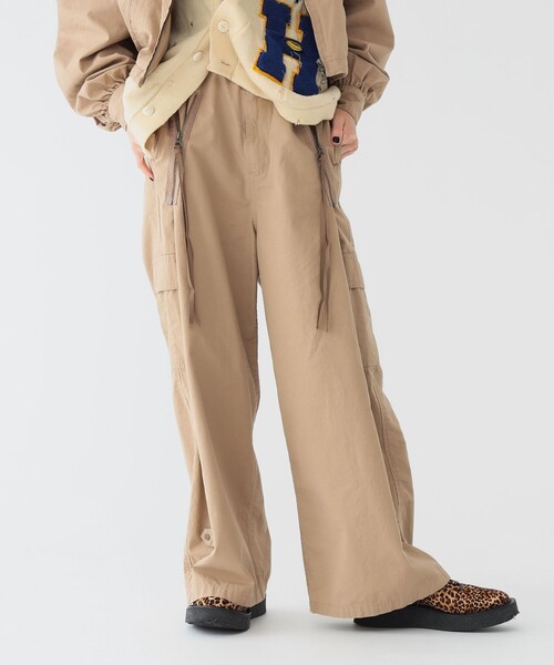 maturely（マチュアリー）の「【1/15再値下げ】maturely / コットン シルク ジッパー カーゴパンツ（カーゴパンツ・レディース・ベージュ/ブラック・1/0）」の20枚目の写真