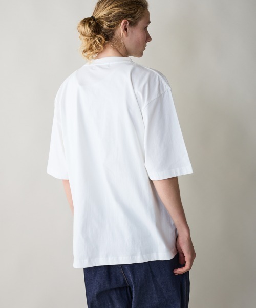 rehacer（レアセル）の「rehacer : Garden Pocket Relax Fit T-shit / ガーデンポケット リラックス フィット Tシャツ（Tシャツ/カットソー・メンズ・ブラック/ホワイト・SMALL/MEDIUM/LARGE/X-LARGE）」の5枚目の写真