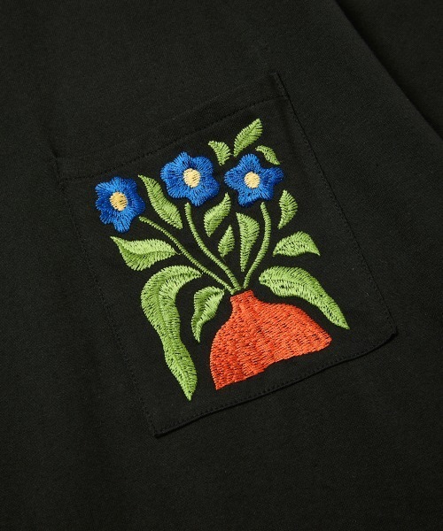 rehacer（レアセル）の「rehacer : Garden Pocket Relax Fit T-shit / ガーデンポケット リラックス フィット Tシャツ（Tシャツ/カットソー・メンズ・ブラック/ホワイト・SMALL/MEDIUM/LARGE/X-LARGE）」の11枚目の写真
