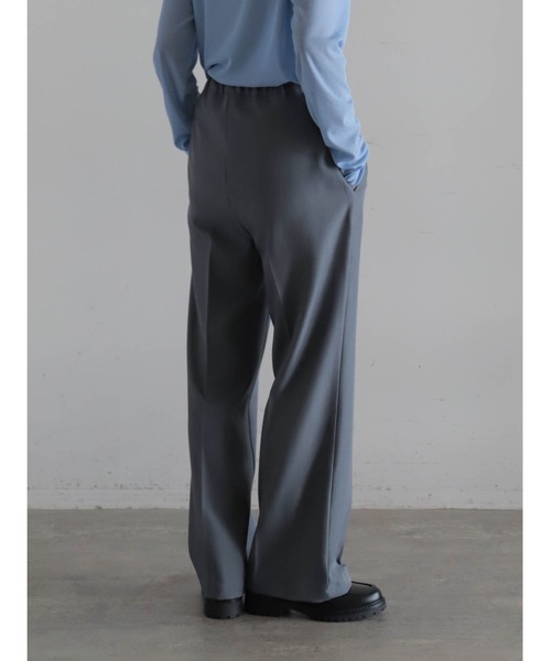 FIL DE FER(フィルデフェール)の「ポリエステルカルゼ センタープレスパンツ(その他パンツ・レディース・グレー/レッド/ベージュ・MEDIUM/SMALL)」の16枚目の写真