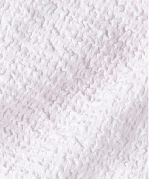 Right-on（ライトオン）の「【VIVIAN BLUE】ふくれジャガードシャツ（シャツ/ブラウス・キッズ・ピンク/ホワイト・140/150/160/130）」の8枚目の写真