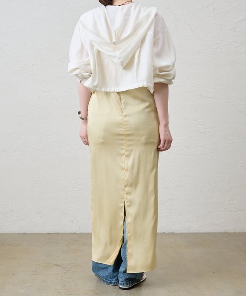 SHENERY（シーナリー）の「《軽量アウター》ショートフードブルゾン（ブルゾン・レディース・オフホワイト/ライトグレー/ブラック・FREE）」の9枚目の写真