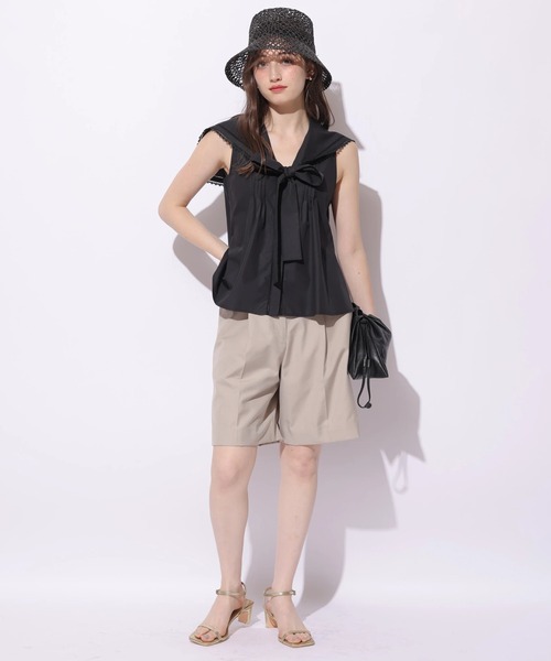 Rirandture パンツ Rirandture（リランドチュール）の「ドロストワイドパンツ