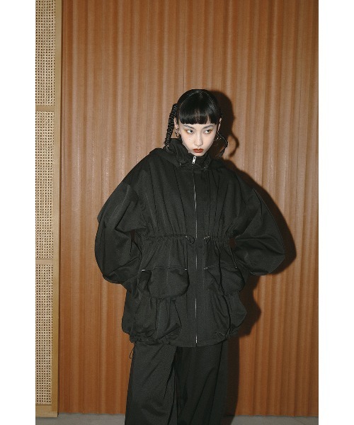 セール】BIG POCKET GATHER BLOUSON（ブルゾン）｜OMMO