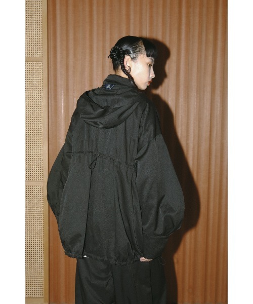 OMMO バルーンブルゾン　ブラック セール】BALLOON TRENCH BLOUSON（ブルゾン）｜OMMO（オーエム