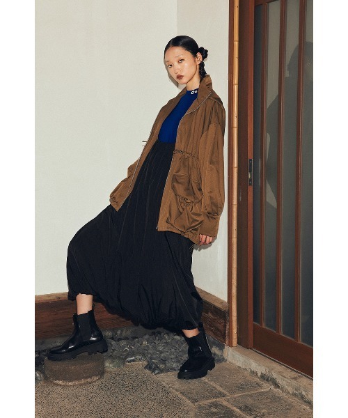 ジャケット・アウター OMMO BIG POCKET GATHER BLOUSON セール】BIG POCKET GATHER BLOUSON（ブルゾン）｜OMMO