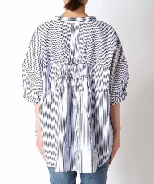 Cepica（セピカ）の「バックギャザーシャツブラウス（シャツ/ブラウス・レディース・ストライプ・FREE）」の10枚目の写真