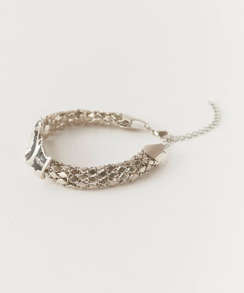 ROOPTOKYO（ループトウキョウ）の「メダリオンモチーフ メッシュバンドブレスレット（ブレスレット・レディース・シルバー・FREE）」の8枚目の写真