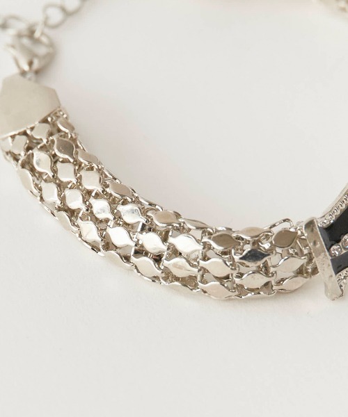 ROOPTOKYO（ループトウキョウ）の「メダリオンモチーフ メッシュバンドブレスレット（ブレスレット・レディース・シルバー・FREE）」の11枚目の写真