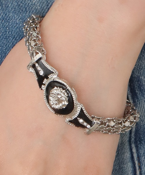 ROOPTOKYO（ループトウキョウ）の「メダリオンモチーフ メッシュバンドブレスレット（ブレスレット・レディース・シルバー・FREE）」の4枚目の写真