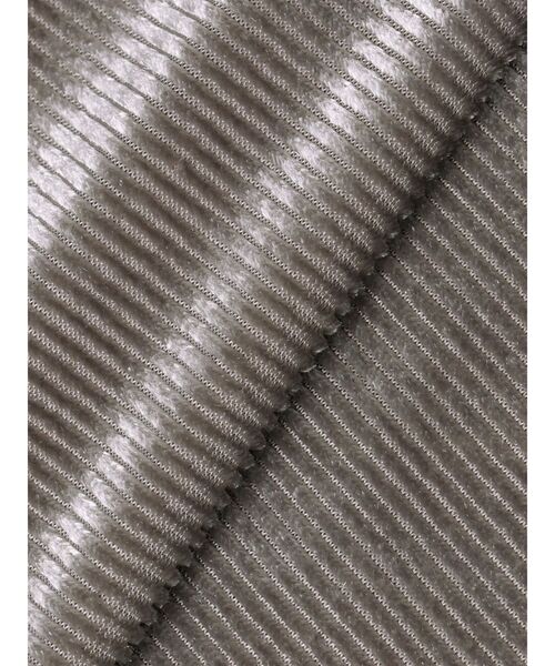 GYDA（ジェイダ）の「VELOUR RIB BACK CROSS トップス（Tシャツ/カットソー・レディース・グレー/ブラック・FREE）」の17枚目の写真