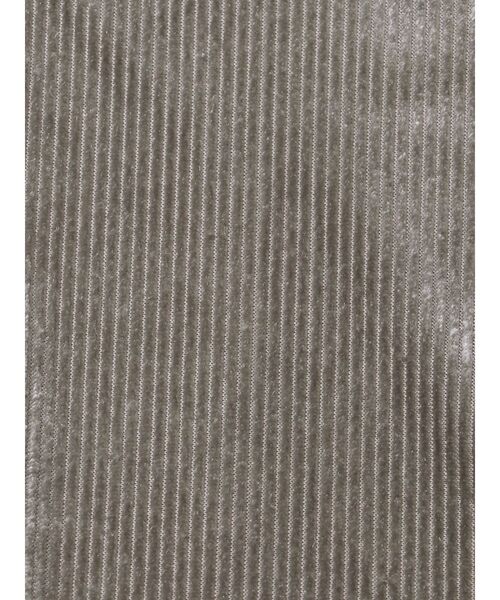 GYDA（ジェイダ）の「VELOUR RIB BACK CROSS トップス（Tシャツ/カットソー・レディース・グレー/ブラック・FREE）」の21枚目の写真