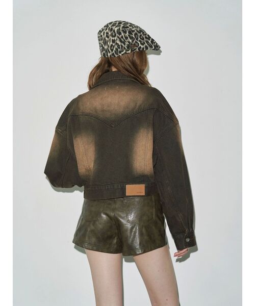 EVRIS（エヴリス）の「ツイルハンチング（ハンチング/ベレー帽・レディース・その他1/ブラック・FREE）」の5枚目の写真