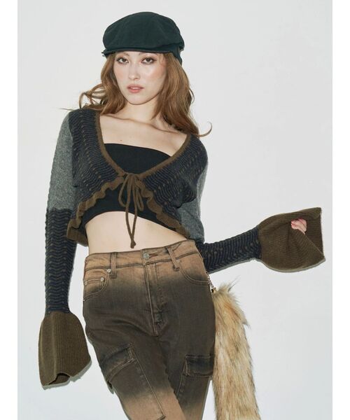 EVRIS（エヴリス）の「ツイルハンチング（ハンチング/ベレー帽・レディース・その他1/ブラック・FREE）」の9枚目の写真