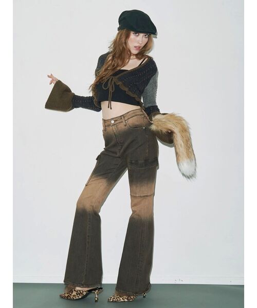 EVRIS（エヴリス）の「ツイルハンチング（ハンチング/ベレー帽・レディース・その他1/ブラック・FREE）」の11枚目の写真