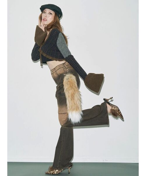 EVRIS（エヴリス）の「ツイルハンチング（ハンチング/ベレー帽・レディース・その他1/ブラック・FREE）」の12枚目の写真