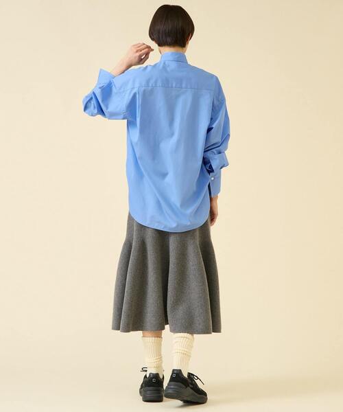 martinique(マルティニーク)の「ESSENTIAL ボウタイブラウス(シャツ/ブラウス・レディース・ホワイト/サックスブルー・FREE)」の16枚目の写真