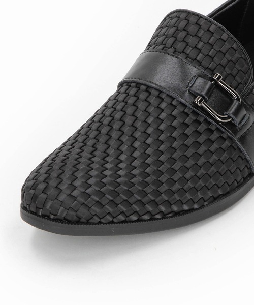 NICOLE CLUB FOR MEN（ニコルクラブフォーメン）の「コードイントレ　ビットローファー（ローファー・メンズ・ブラック/ネイビー系・25.5cm/26.5cm/27.5cm）」の8枚目の写真