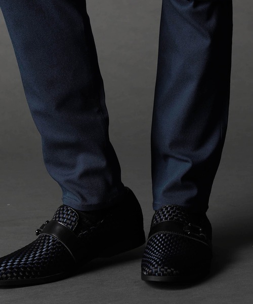 NICOLE CLUB FOR MEN（ニコルクラブフォーメン）の「コードイントレ　ビットローファー（ローファー・メンズ・ブラック/ネイビー系・25.5cm/26.5cm/27.5cm）」の9枚目の写真