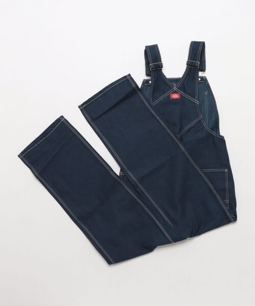 Dickies(ディッキーズ)の「Dickies/ディッキーズ デニムビブオーバーオール "83294" (レングス30インチ)(サロペット/オーバーオール・メンズ・インディゴブルー・32/34/36/30)」の2枚目の写真