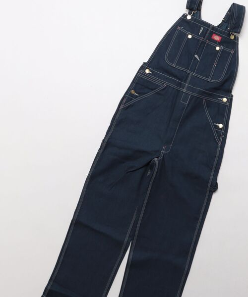 Dickies(ディッキーズ)の「Dickies/ディッキーズ デニムビブオーバーオール "83294" (レングス30インチ)(サロペット/オーバーオール・メンズ・インディゴブルー・32/34/36/30)」の3枚目の写真