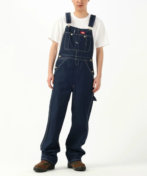 Dickies(ディッキーズ)の「Dickies/ディッキーズ デニムビブオーバーオール "83294" (レングス30インチ)(サロペット/オーバーオール・メンズ・インディゴブルー・32/34/36/30)」の8枚目の写真