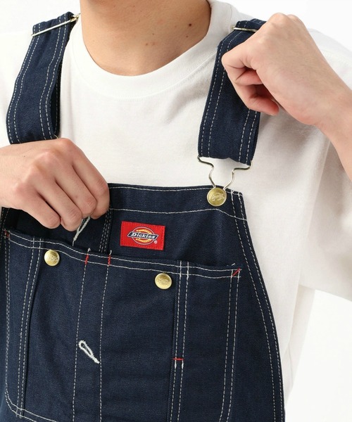 Dickies(ディッキーズ)の「Dickies/ディッキーズ デニムビブオーバーオール "83294" (レングス30インチ)(サロペット/オーバーオール・メンズ・インディゴブルー・32/34/36/30)」の9枚目の写真