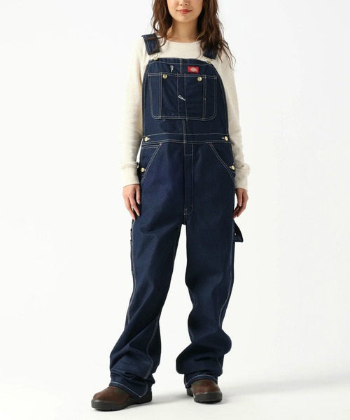 Dickies(ディッキーズ)の「Dickies/ディッキーズ デニムビブオーバーオール "83294" (レングス30インチ)(サロペット/オーバーオール・メンズ・インディゴブルー・32/34/36/30)」の11枚目の写真