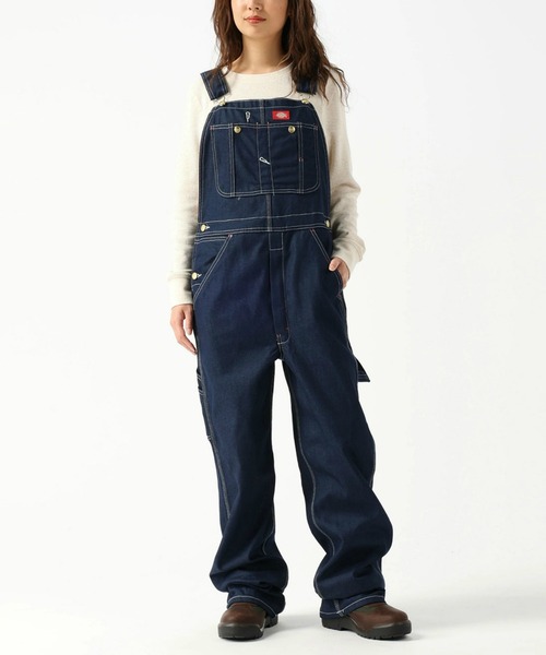 Dickies(ディッキーズ)の「Dickies/ディッキーズ デニムビブオーバーオール "83294" (レングス30インチ)(サロペット/オーバーオール・メンズ・インディゴブルー・32/34/36/30)」の14枚目の写真