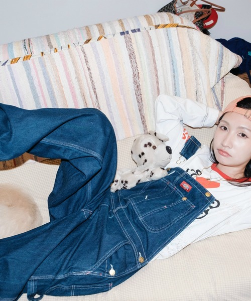 Dickies(ディッキーズ)の「Dickies/ディッキーズ デニムビブオーバーオール "83294" (レングス30インチ)(サロペット/オーバーオール・メンズ・インディゴブルー・32/34/36/30)」の22枚目の写真