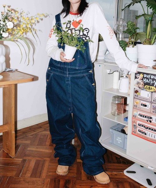 Dickies(ディッキーズ)の「Dickies/ディッキーズ デニムビブオーバーオール "83294" (レングス30インチ)(サロペット/オーバーオール・メンズ・インディゴブルー・32/34/36/30)」の16枚目の写真