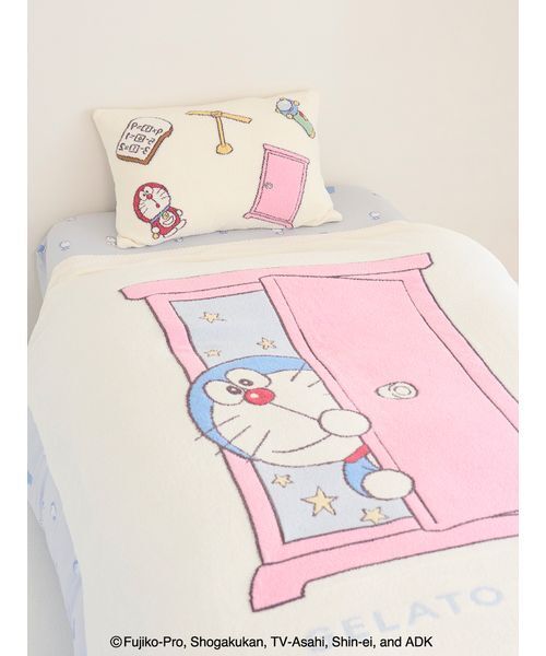 ドラえもん】【Sleep】ジャガードピローケース（寝具）｜gelato