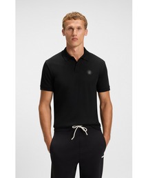 BOSS（ボス）の「ピマコットン ポロシャツ Double Bモノグラム（ポロシャツ）」