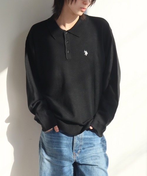 セール】【U.S. POLO ASSN./ユーエスポロアッスン】 ロゴ刺繍 長袖