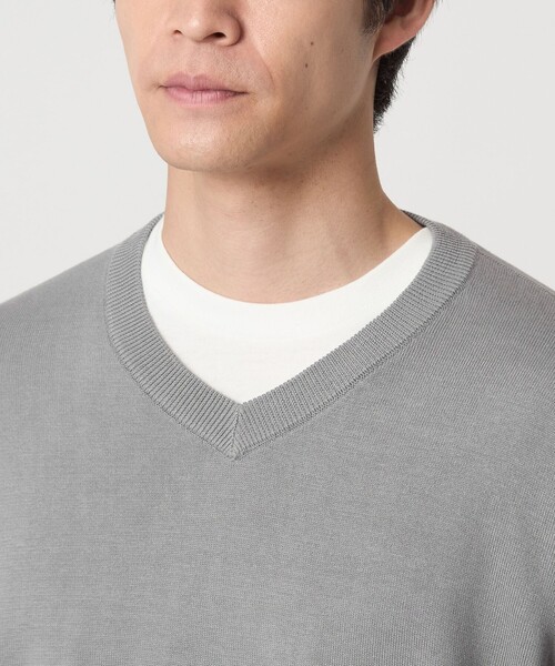 【試着のみ】24AW 完売 ペルートライアングルニット グレー ペルー トライアングルニット かぐれ (kagure) グレー - メルカリ