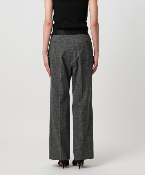 UNITED ARROWS ユナイテッドアローズ カーキ ワイドパンツ UNITED ARROWS｜ユナイテッドアローズのパンツ（グリーン