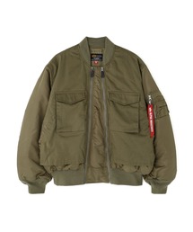 Alpha Industries(アルファインダストリーズ)の【25FW新作商品】Alpha Industries/アルファインダストリーズ/MA-1 MIXED COTTON FLIGHT JACKET(MA-1)