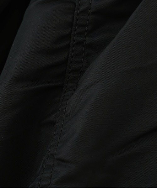 Alpha Industries（アルファインダストリーズ）の「【25FW新作商品】Alpha Industries/アルファインダストリーズ/MA-1 MIXED COTTON FLIGHT JACKET（MA-1・メンズ・ブラック/オリーブ・MEDIUM/LARGE/X-LARGE/XX-LARGE）」の6枚目の写真