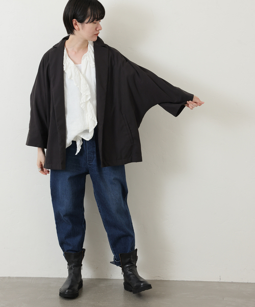 ジャーナルスタンダードラックス | フレンチリネン フリルパフブラウス 追加》フレンチリネン フリルパフブラウス（シャツ/ブラウス